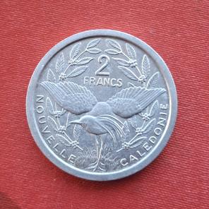 New Caledonia 2 Francs 1949 Aluminium