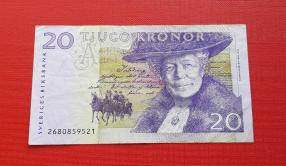 Sweden 20 Kronor VF Condition
