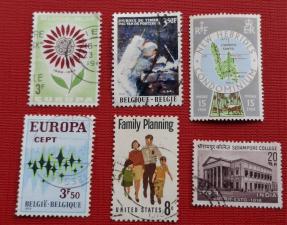 World Stamps Lot 3: Stamps in Mixed Condition