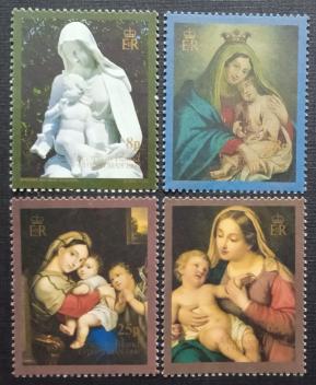 Ascension - 1990 Christmas - Works of Art, 4v MNH Complete Set