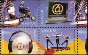 Aland - 1998 Youth Activities, 4v MNH Complete Set