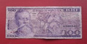 Mexico 100 Peso 1978 Fine Condition