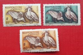 New Caledonia 3 Stamps in Mixed Condition