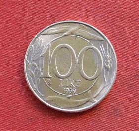 Italy 100 Lira 1999