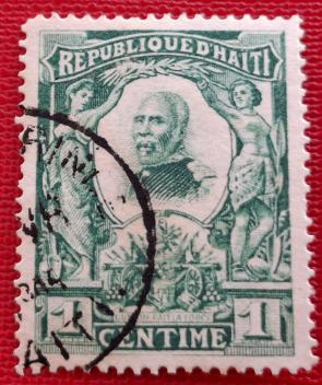 Haiti 1904 Stamp 1centime, Used