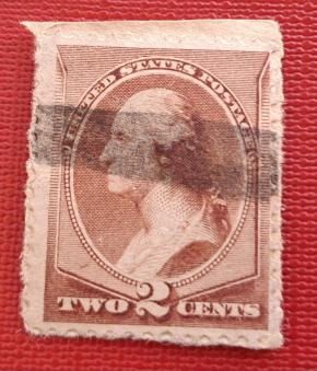 Us 1893 Definitive 2 Cents, on Paper Used