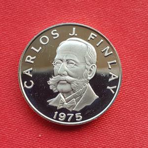 Proof : Panana 5 Centimos 1975 Proof Coin