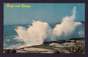 Vintage Post Card of USA 1968