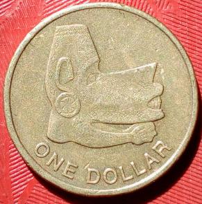 Solomon Islands (2012) 1 Dollar - Elizabeth II (4th Portrait), 21.1 Mm, 6 G, Aluminum Bronze, As Per Image Condition