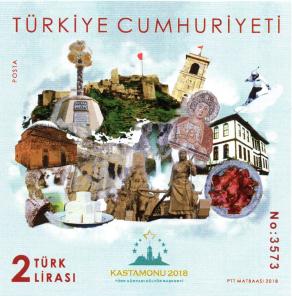 Turkey - Kastamonu 2018 Turkish City of Culture, MNH Souvenir Sheet