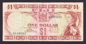 Fiji 1 Dollar 1974 Fine Condition