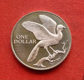Proof Coin:Trinidad and Tobago 1 Dollar 1979