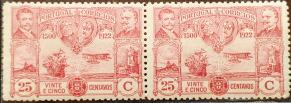 Portugal (1923) Presidents of Portugal and Brazil, Aviator, 1st Aerial Crossing of The South Atlantic, 2v MNH Stamp