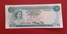 Bahamas 1 Dollar EF Condition