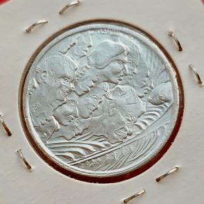 Italy Ceres FAO Rome (Margaret Mead) 1975 - Aluminium Token - Dia 28 mm