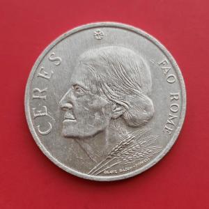 Italy Medal Ceres FAO Rome Olave Baden-Powell 1973 - Aluminium - Dia 22 mm