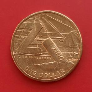 Australia 1 Dollar - 2021 The Great Aussie Coin Hunt 2 - Letter Z - Zinc, Aluminium-Bronze Coin, Dia 25 mm